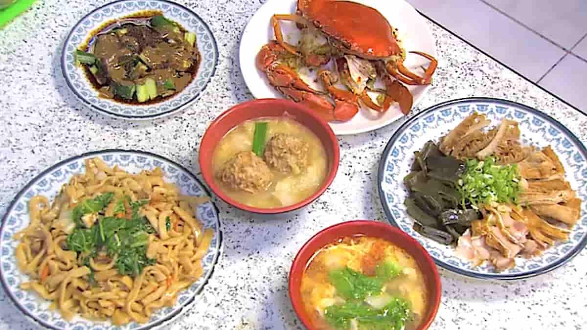 「小凱悅 南村小吃店」の清蒸螃蟹